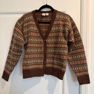 Vintage Clifford & Wills Women's 100% Shetland Wool Cardigan size S
